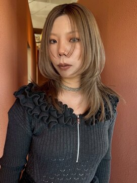 プロス(Pros) 表参道/ブリーチなし／レイヤーカット/ヘアセット