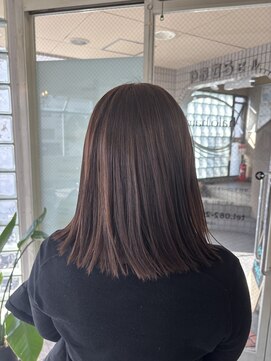 ハロヘアー(halo hair) ショコラブラウン