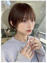 サンドパールス 仙台店(sand PALCE)&nbsp;髪質改善/大人ガーリー/似合わせカット/ショートボブ前髪/仙台