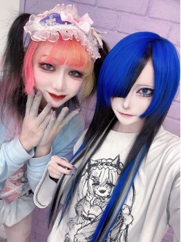 キャンディーシロップ(Candye Syrup)の写真/ゆめかわ空間にぴったりのスタッフがお出迎え★施術中とても楽しかった!と好評のスタイリスト勢ぞろい!