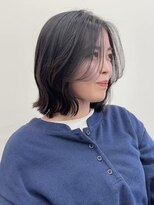 ミリ(mm)&nbsp;ラフに可愛く！？手櫛で直せる簡単スタイリングなくびれボブ！