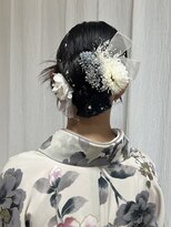 エミュ 天文館店(eMu) 【yuina】カチモリリボンヘアアレンジ