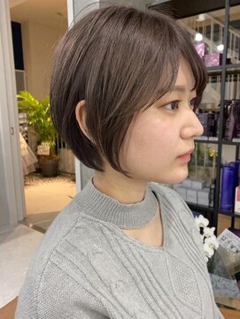ジオ 国分寺(the O's) 切りっぱなしボブ/エアリーロング/美髪/ピンクブラウン[国分寺]