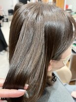 ピークアブー アヴェダ ギンザシックス(PEEK-A-BOO AVEDA GINZASIX)&nbsp;スモーキーカラーグレージュベージュ透明感ブリーチなし◆