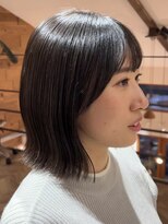 レリコ ニド(Relico-nid) 髪質改善20代30代 似合わせ切りっぱなしボブ 京都