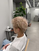 エルレイ 大分(L-Ray)&nbsp;スパイキーショート/ハイトーンカラー/メンズカット［大分駅］
