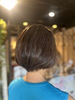 サンカリ 真法院店(SANKARI) 【丸みショートボブで美シルエット】