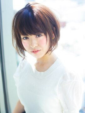 アフロート ディル(AFLOAT D'L) 《AFLOATディル裕二朗》顔まわりのカットで小顔導くショートヘア