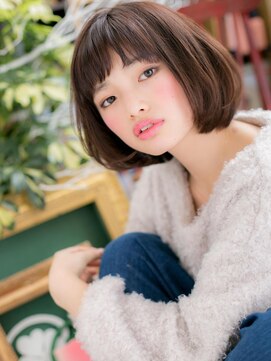 カバーヘア イヴ 戸頭店(COVER HAIR EVE) *+COVER HAIR+*…クールでキュートな前下がりボブc