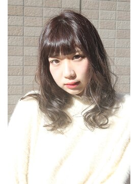 ヘアリラクゼーションリノ (Hair Relaxation Lino) 透明感カラー ダークブルーアッシュ