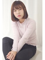 エクボ(acvoo)&nbsp;内巻きワンカール×ミディアム