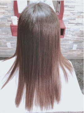 ミライ ヘアーサロン(MIRAI hairsalon) 艶ストレート