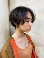 アリスバイアフロート 自由が丘(ALICe by AFLOAT)&nbsp;ニュアンスパーマ毛束ハンサムショート