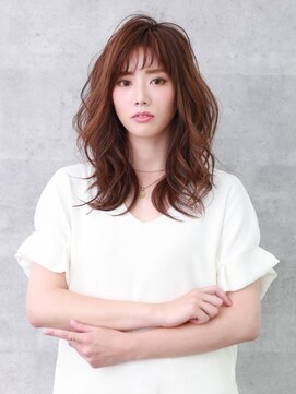 ヘアーサロン ソシエ 二子玉川店 フェザーバング/ゆるふわロング[二子玉川/二子玉川駅]