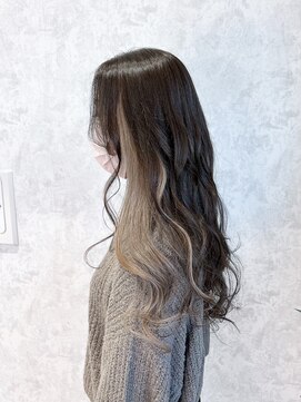 デミヘアー(Demi hair) イヤリングカラー×ヘアアレンジ