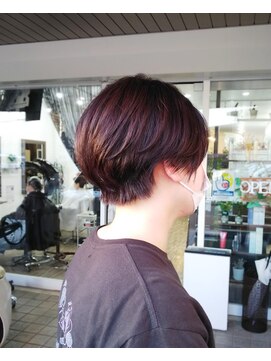 シエル(Ciel) ハンサムショート＊暖色ブラウン