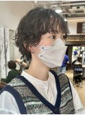《無造作パーマ》