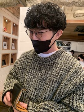 ラレイ(Lalei) ＊メンズカット マッシュ×ニュアンスパーマ