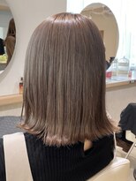 ラ ブランシュ 大宮(La Blanche)&nbsp;大宮/ロングヘア/グレージュカラー/黒髪/ココアベージュ