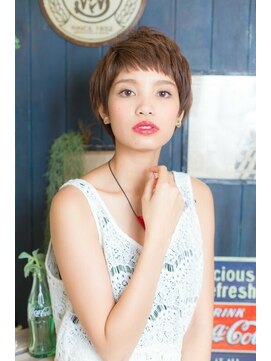 ヘアーパーク マンボ(HAIR PARK MAMBO) ココアブラウン ナチュラルマッシュ【hair park MAMBO 豊田】