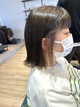 サラ(sarah) インナーカラーベージュ