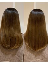 エイクス ヘア デザイン×美髪クリニック 千葉(AQs hair design) 美髪エステbefore→after【髪質改善】