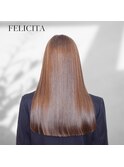 【FELICITA】切りっぱなし×髪質改善ツヤ髪