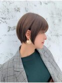 ショート/前髪カット/顔周り×ブリーチなし/髪質改善[池袋]