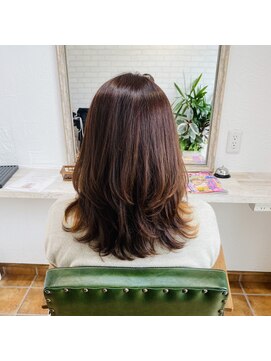 ナチュラリズムワイ(naturalism Y) ロングレイヤー＆シャギ