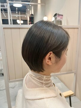 シダ(sida) 「くびれショートボブ」 鹿毛