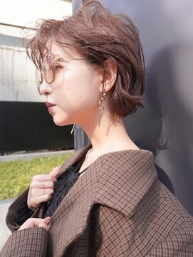 ノラ ウメダ(NORA UMEDA) 【高木】レイヤーカット顔周りカットレイヤーウルフカット