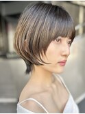 calna by ELMO/ショートボブ/ショートウルフ/丸みショート