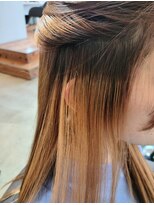 エイト オキナワ 沖縄新都心店(EIGHT okinawa)&nbsp;お客様スタイル_ブリーチ履歴×縮毛矯正【EIGHT　荒井】