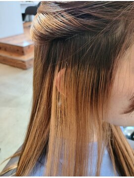 エイト オキナワ 沖縄新都心店(EIGHT okinawa) お客様スタイル_ブリーチ履歴×縮毛矯正【EIGHT　荒井】