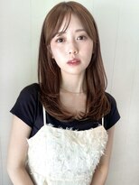 ガーデン ムサシコスギ(GARDEN MUSASHIKOSUGI)&nbsp;レイヤーロング 顔まわりレイヤー ワンカール簡単スタイリング