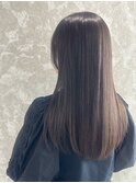 【えいじ】ナチュラルストレート×ロング