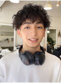 クセ毛風ナチュラルパーマ