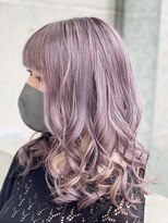 アル 日野(AL)&nbsp;レイヤーカットナチュラルハイトーンデザインカラー[日野駅]