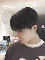 アルム オモテサンドウ(ALLM omotesando) 韓国ヘア シースルーマッシュウルフ ダウンパーマ メンズ 表参道