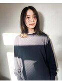 【TALO】顔周りレイヤー×切りっぱなしミディアム