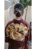 着付け、ヘアセット