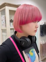 アルファバイオリカ(ALPHA by ORIKA)&nbsp;うすピンクに濃いピンクの裾カラー