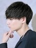 メンズカット＋部分縮毛矯正＋眉毛カット＋トリートメント￥14000