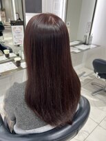 ヴァンカウンシル 一宮店(VAN COUNCIL)&nbsp;つるんとした指通りのいい髪質改善ストレートヘア ケアカラー#5