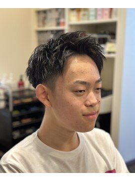 理容 うめむら アップバング/ベリーショート