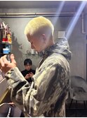 抜きっぱなしブリーチカラー