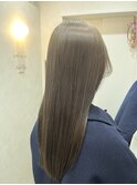 髪質改善カラー×オリーブベージュ×赤み消しカラー×神戸三宮