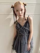 ペレ 梅田(PELE)&nbsp;イメチェン/ホワイトブロンド/外ハネボブ/美髪/梅田