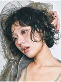 天神大名今泉ショートパーマミディアムパーマレイヤーカットボブ