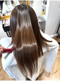 吉田オリジナル髪質改善ストレート